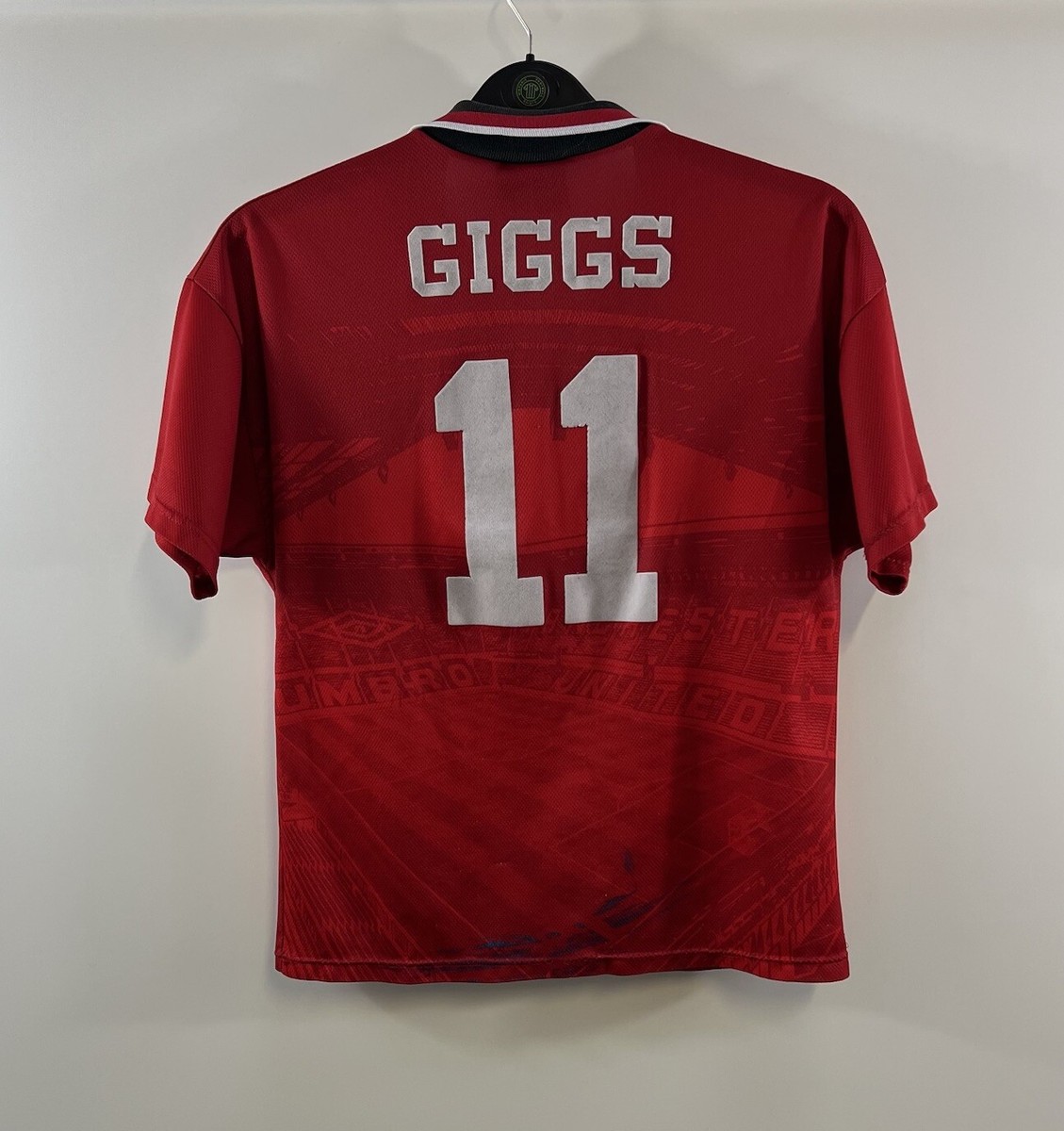 Manchester United Giggs 11 Home Football Shirt 1994/96 Adults