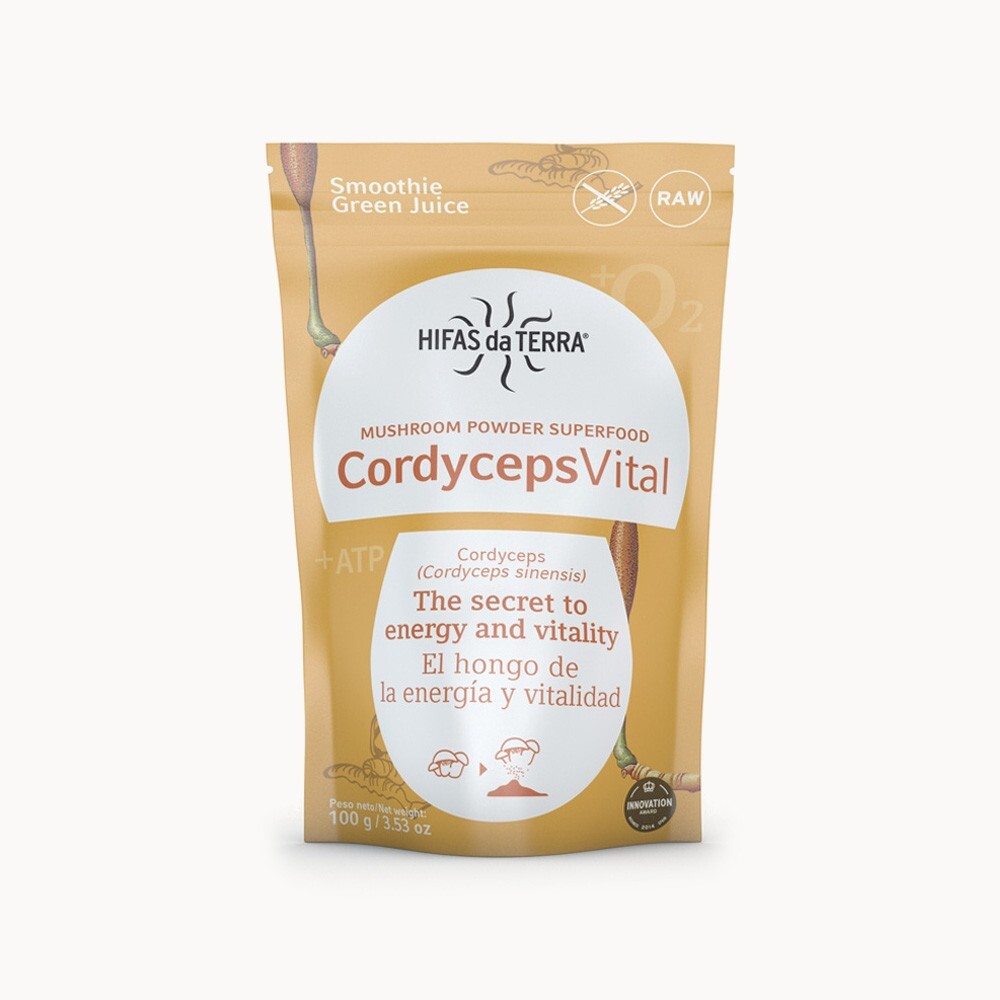 Hifas Da Terra Cordyceps Vital Mushroom Powder Superfood 100g