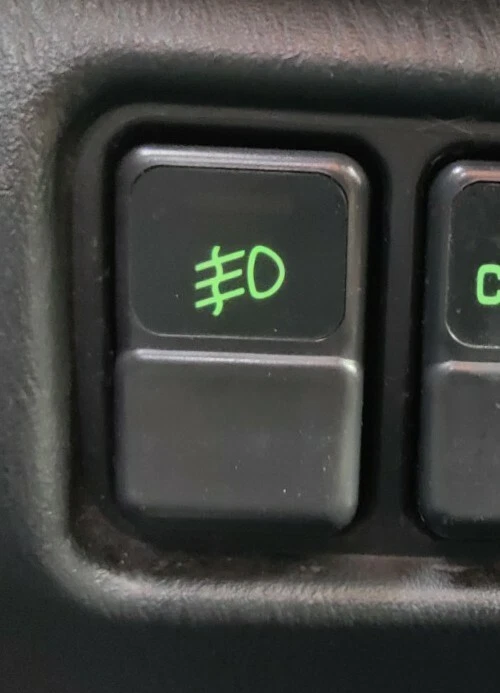 1993-2001 Subaru Impreza Fog Light & Cruise Control Switches 2.5RS GC8 *Tested* - Image 4 of 4