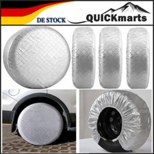 Radabdeckung Radschutzhülle Reifenabdeckungen UV-Schutz für 4er Set Auto RV LKW