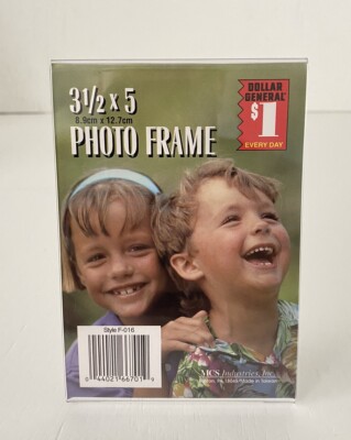 small display frame slant back sign display holder 3 1/2” x 5” Frame 24 ...