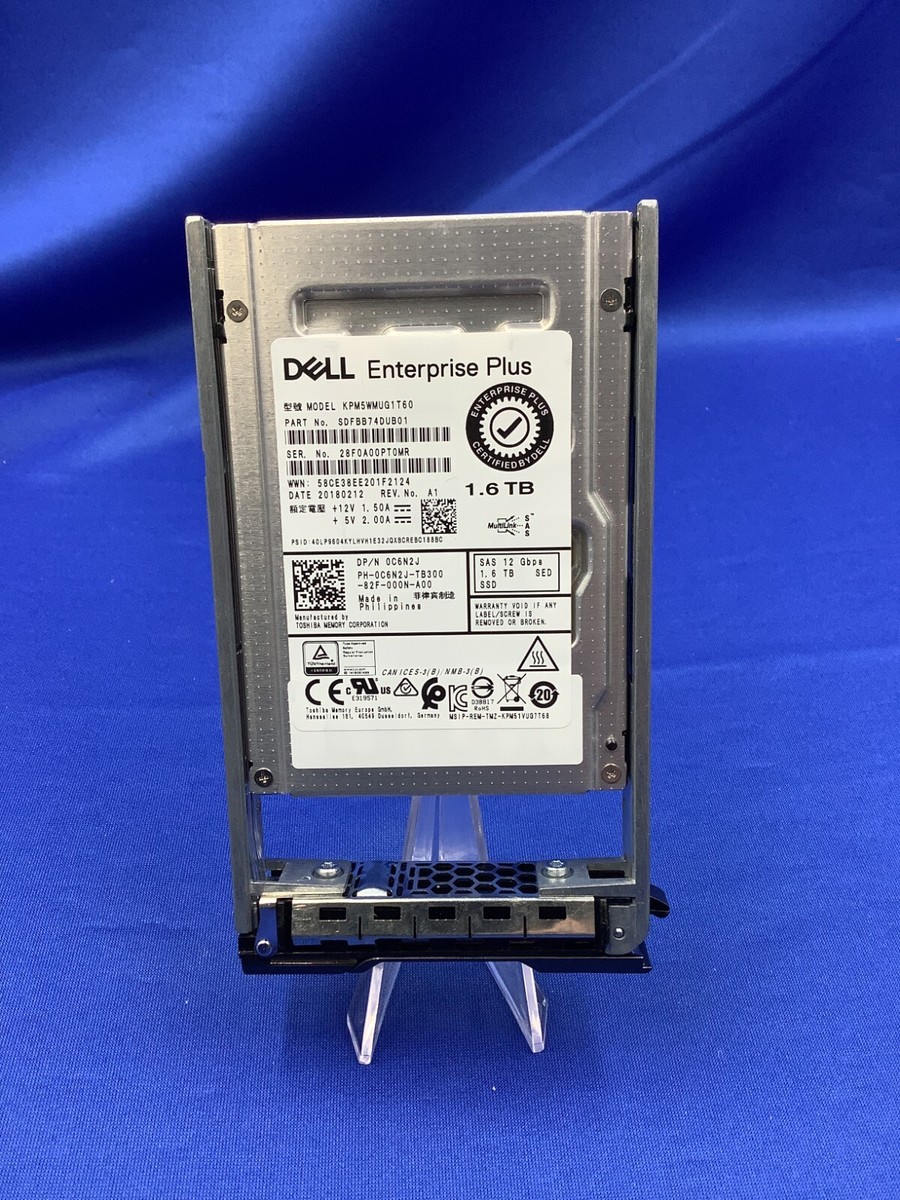 C6N2J DELL Enterprise Plus SAS 12Gbps SED SSD 0C6N2J