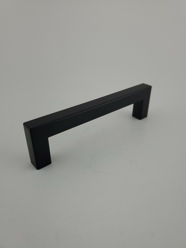 Goldenwarm HDJ12BK 5 in. Square Bar Cabinet/Drawer Pulls - 2 Pack - Open Box - Picture 3 of 9