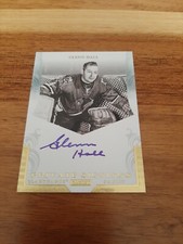 2011 Panini Glenn Hall Auto Legends SSP WOW #GH1 Chicago Blackhawks