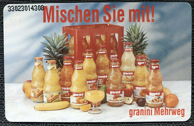 O 565 C 03.93 6 DM Granini Mix With Reusable Only 3000 Ex. New***Mint***