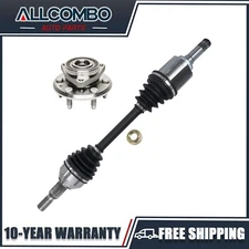 Front Left Wheel Bearing CV Axle Assy for Chevy Traverse GMC Acadia Enclave