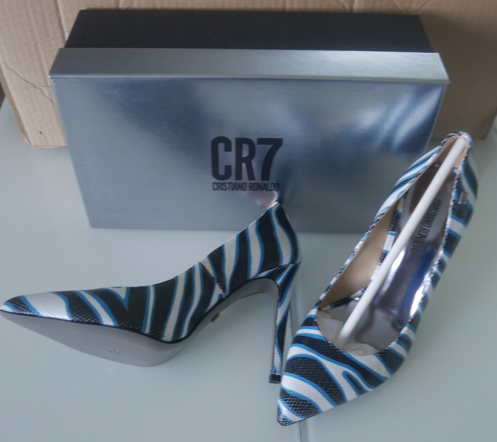 Nuevo / Emb.orig: Cristiano Ronaldo CR7 Zapatos de Tacón Alto !Auténtico! Tango