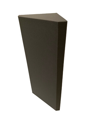 Advanced Acoustics 3 Fuß Bassfalle 12'''' x 12'''' x 36'''' Studio Akustikbehandlung grau