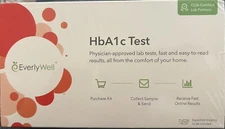 Everlywell HbA1c Test New Unopened Blood level test 