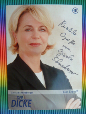 Gisela Schneeberger, The First Card ''The Fat Man''