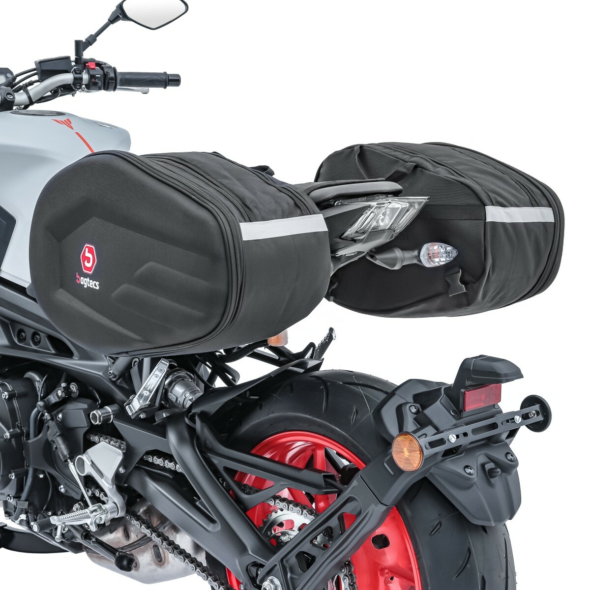 Satteltaschen Motorrad / Seitentaschen Bagtecs RF3 30-40L sw | eBay