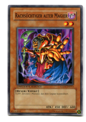 Yu-Gi-Oh! Rachsüchtiger Alter MAgier GLD1-DE013