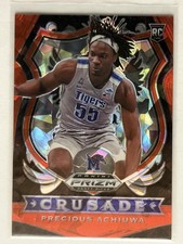 2020 Draft Picks Collegiate Red Ice #88 Precious Achiuwa Memphis Tigers