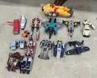 Vintage Transformers Lot Action Figures Different Sizes Original Transformers