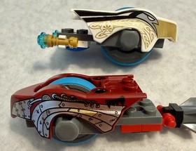 LEGO Legends of Chima 70114 Sky Joust Speedorz Rawzom Eris Complete Set + Manual