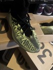 adidas Yeezy Basketball Mens High Top Green/Black Camo Lace-Up Sneakers — photo 7