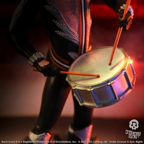 Kiss Destroyer The Demon Starchild Spaceman Catman Set Of 4 statue KNUCKLEBONZ - Photo 20 sur 21