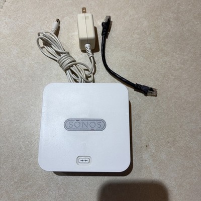 Sonos Bridge Wireless HiFi System - White with Power Cord *Tested 