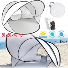 1 Person Automatic Instant Pop Up Camping Tent Outdoor Waterproof W/Back window