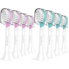 Colorful Soft Toothbrush Heads for Kids - Fits Philips Sonicare Electric Brushes
