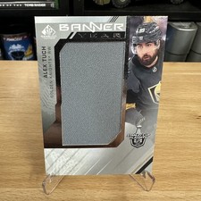2021 SP Game Used NHL Stanley Cup Playoffs Banner Year Relics Alex Tuch #BYSC-AT