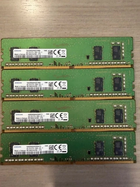 Samsung DDR4 4GB×6 ノート メモリー 6枚 Samsung DDR4 4GB×6 ノート メモリー 6枚 【公式通販】