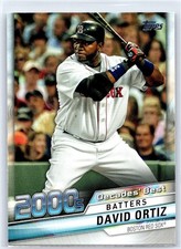 DAVID ORTIZ 2020 Topps Update Decades' Best Boston Red Sox Baseball #DB-68