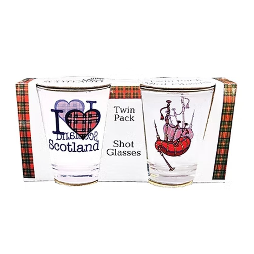 Thistle Products Ltd Twin Pack Scotland Shot Glasses SG13