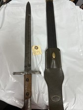 WW2 Italian Model ORF 8516 ERNI Bayonet Knife + Scabbard