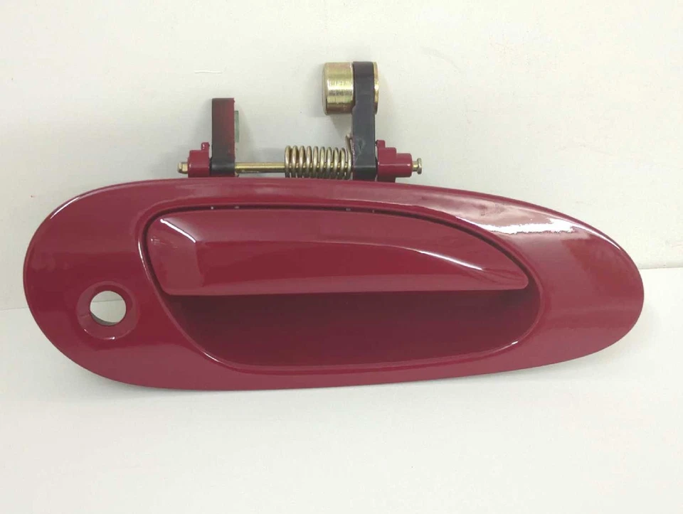 Manija de puerta exterior delantera derecha Honda 2001-2003 Acura CL roja R94 nueva original OEM Foto 3 de 4