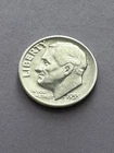1955 D Roosevelt Dime Denver Mint Silver 90%  FREEE SHIPING! N 330