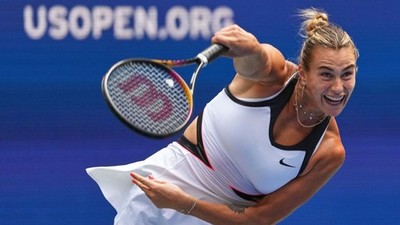 Nike Court Slam Damen Dri-FIT US Open 2025 Sabalenka Tenniskleid II6186-100