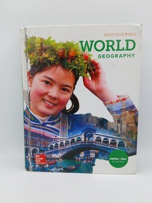 Discovering World Geography Student Edition McGraw-Hill Well Used    FREE SHIP!