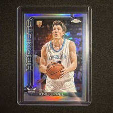 2025-26 Topps Chrome Kon Knueppel RC Refractor Rookie #254 Hornets