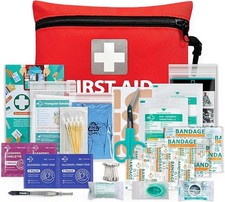 General Medi Mini First Aid Kit, 92 Pieces Small First Aid Kit - Includes
