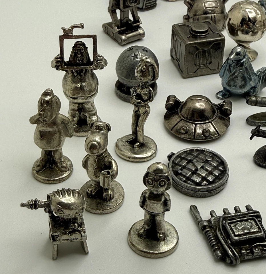 59 Miniaturas Mixtas Monopoly Fichas Cultura Pop Fantasía Ciencia Fi Novedad Figuras Foto 2 de 4