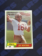 1981 Topps - Joe Montana #216 (RC)