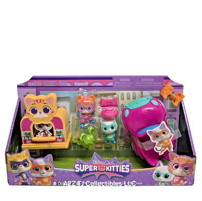 Disney Junior SuperKitties Mini Playset Super Kitties BNIB