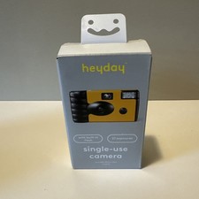New Single Disposable One Time Use Camera heyday yellow NEW SEALED 27 Exposures