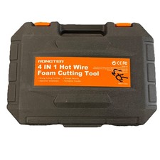 4 In 1 Hot Wire Electric Foam Cutter Kit Styrofoam Cutting Tool 15W 6V With Case