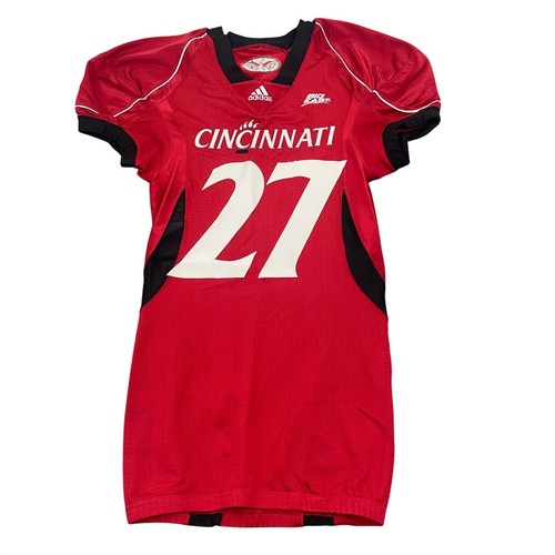 Adidas Jorian Hudson Cincinnati Bearcats #27 Team Issued Football Jersey 38 2010