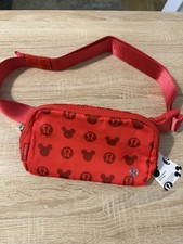 Lululemon x Disney Mickey Mouse Red Everywhere Belt Bag Fanny Pack NWT