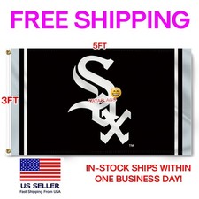 Chicago White Sox 3x5 ft Flag Banner Man Cave...
