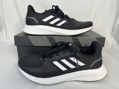 Adidas Run Falcon 2.0 Laufschuhe UK 6,5 FY5943 schwarz weiß Turnschuhe