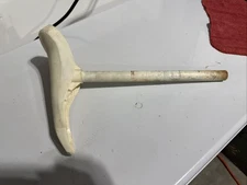 OLD SCHOOL BMX  UNI TURBO PRO SEAT 22.2mm 7/8" WHITE RACE  VINTAGE