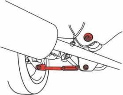 SPC Performance 72290 Alignment Camber / Toe Kit Rear For 07-12 Nissan Altima