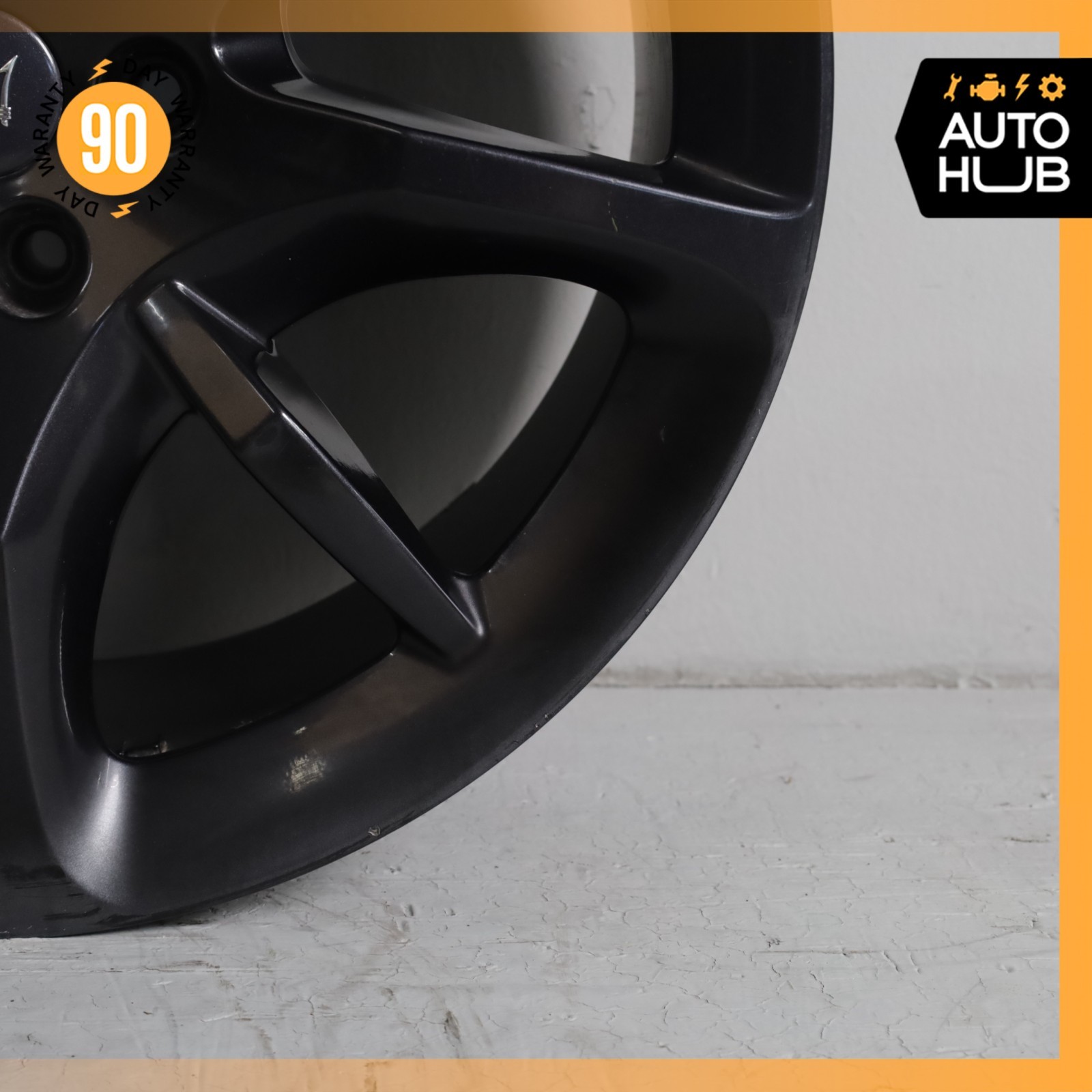 Maserati GranTurismo M145 10.5 x 20 20" Rear Wheel Rim Black 84072500 OEM