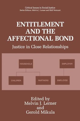 Gerold Mikula (u. a.) | Entitlement and the Affectional Bond | Taschenbuch | xvi