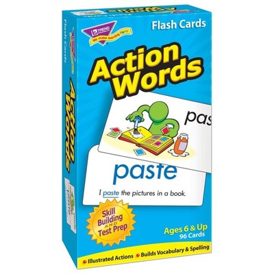 Trend Flashcards: Words Describing Actions (English Vocabulary Card Game)