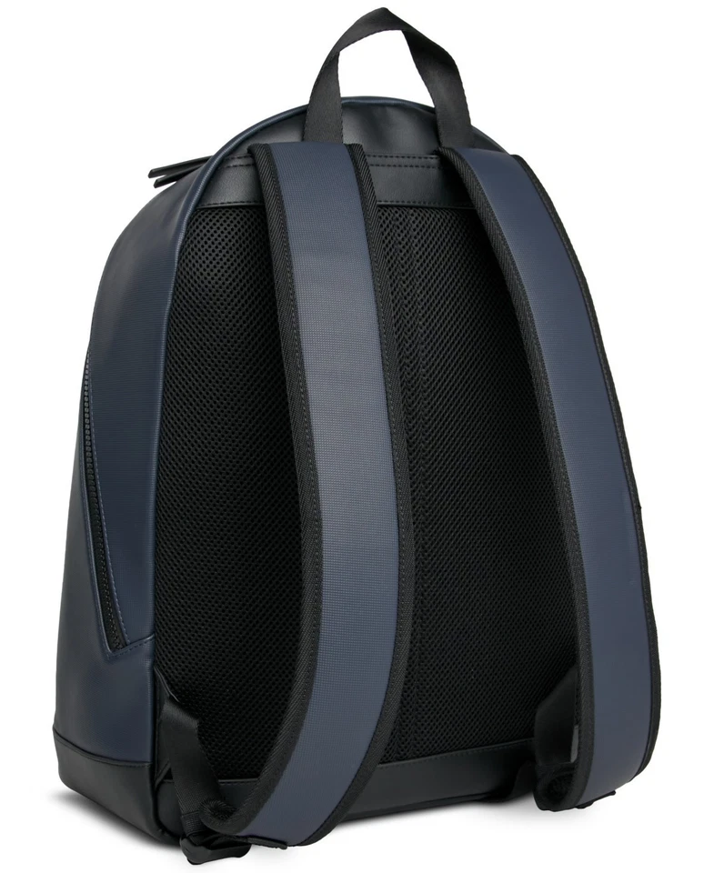 Tommy Hilfiger Hombre Mochila Piqué Azul Espacial 17-7/10"W x 11-4/5"H x 5-9/10"D Foto 2 de 3